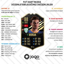 Fifa Fut Kart Yaptırma, Tasarlama, Sipariş Verme ve Satın Alma
