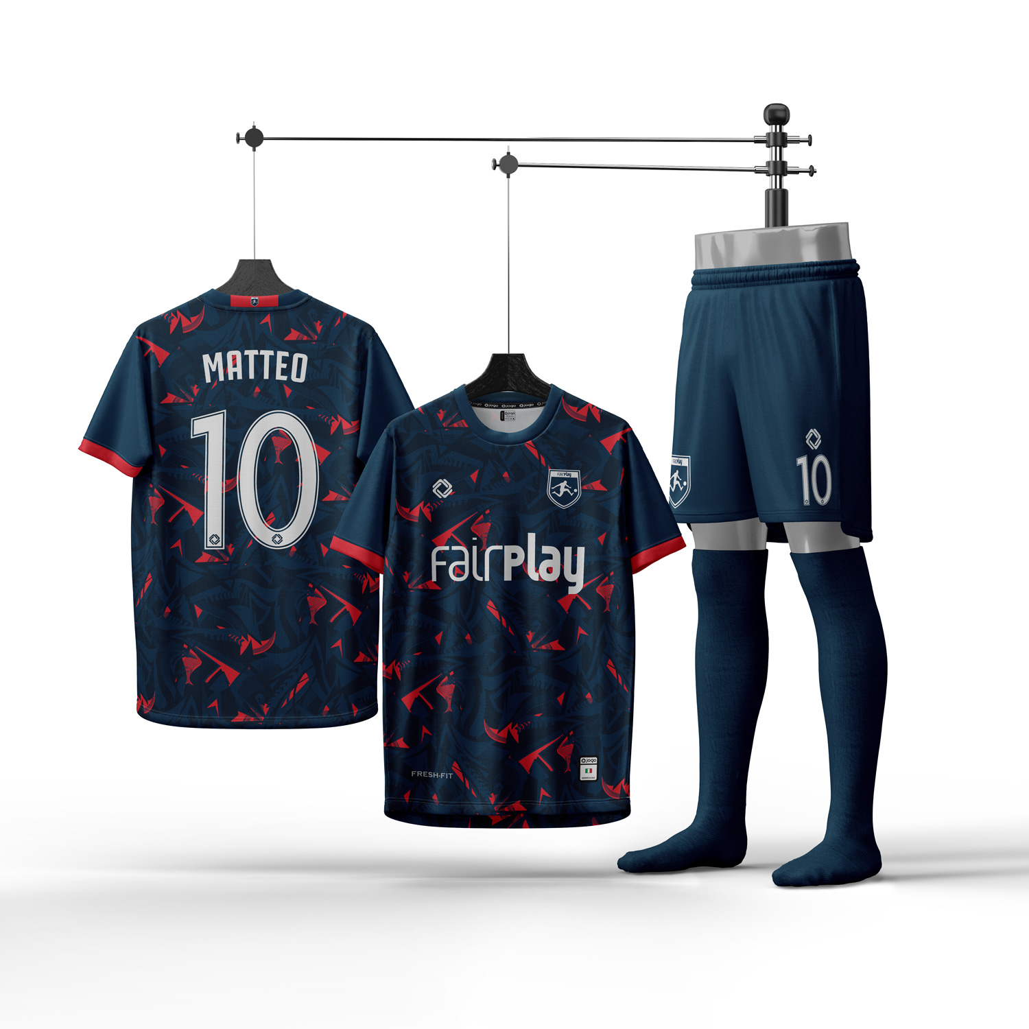 Gunner Futbol Forması, Halı Saha Forma Yaptırma, Tasarla
